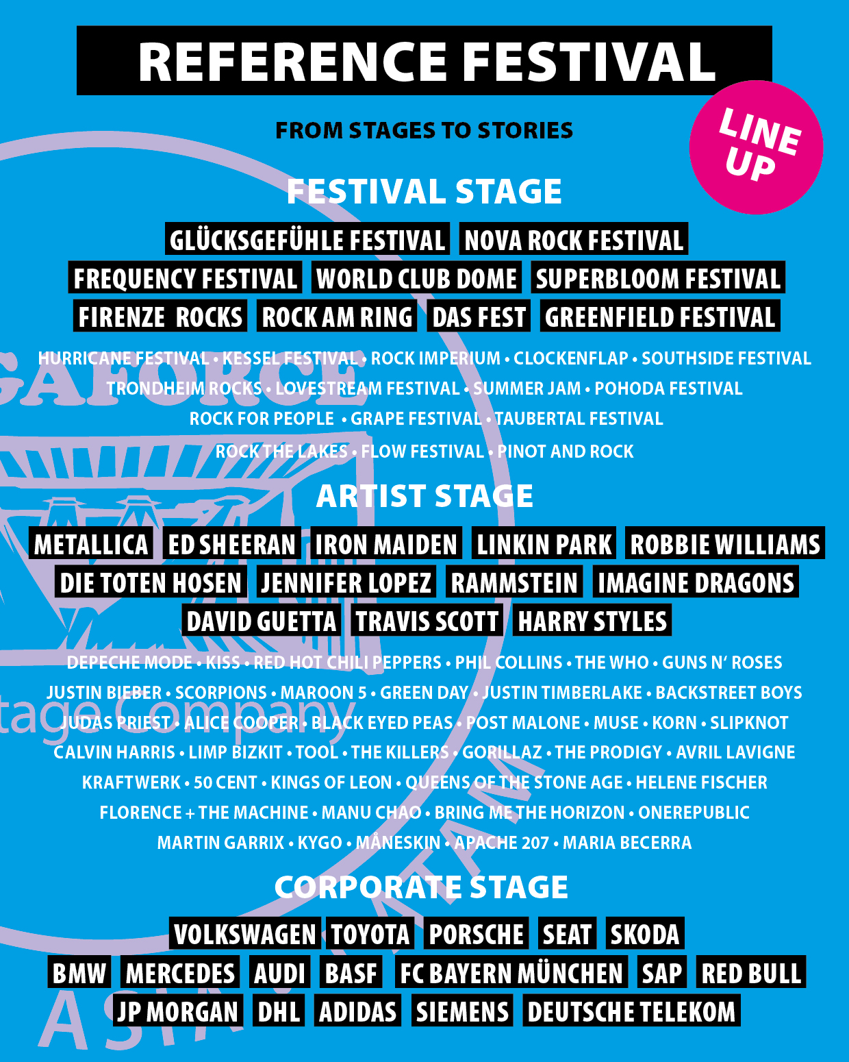 Megaforce Reference Festival | line up